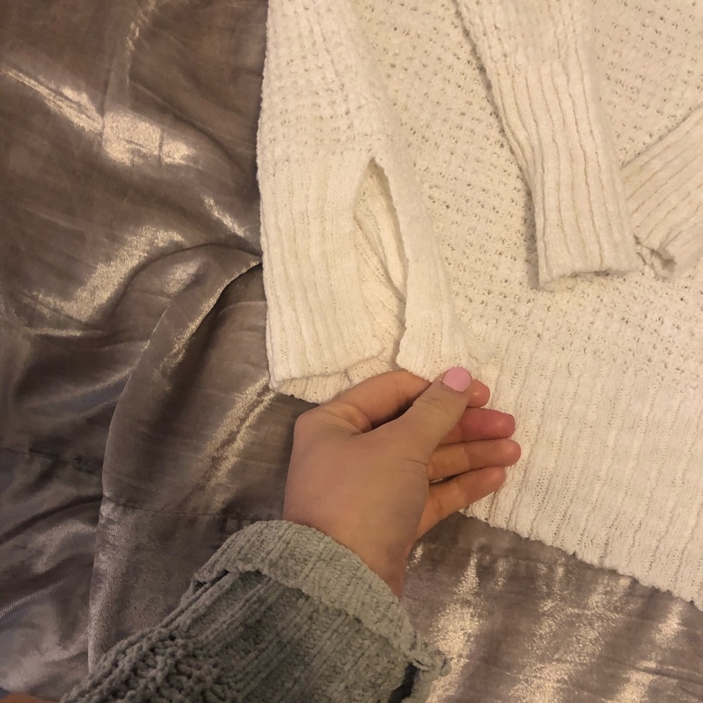 American Eagle lace up sweater - S - Picture 4 of 6